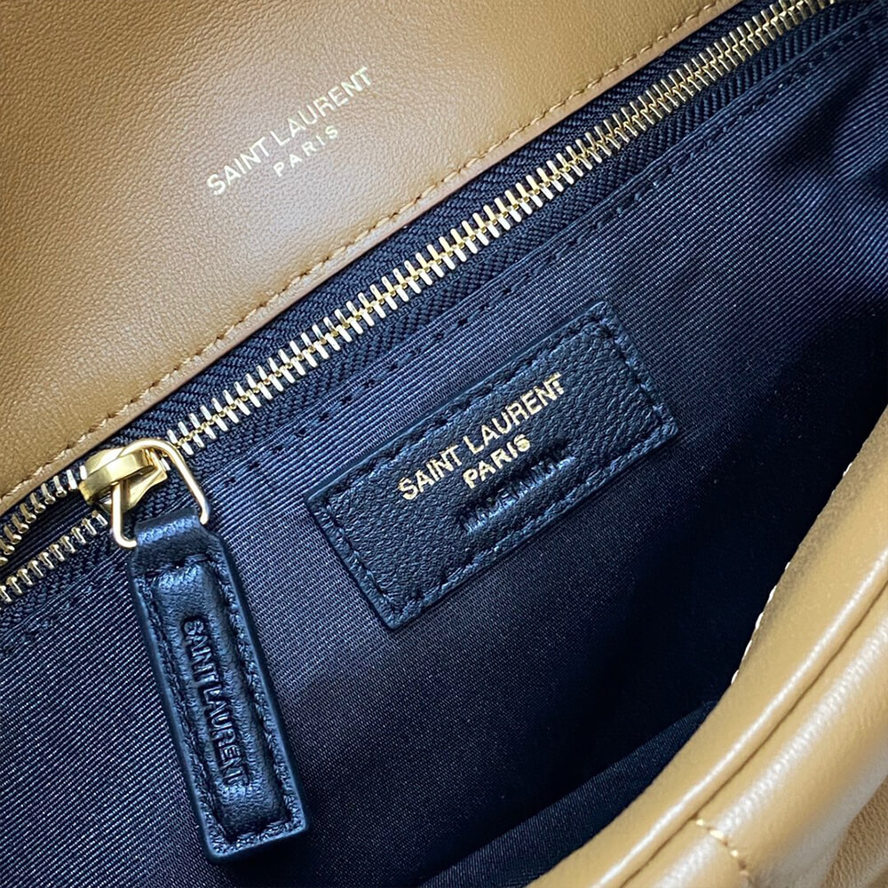 SMALL PUFFER IN CRINKLED LEATHER(High-end Grade)