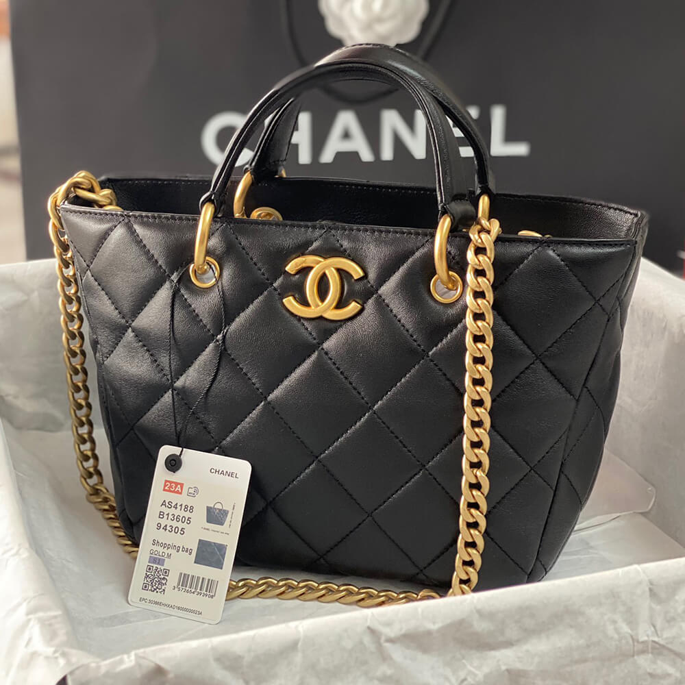 Ch*el shopping bag